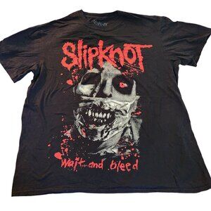 Slipknot Wait And Bleed Graphic T-Shirt X